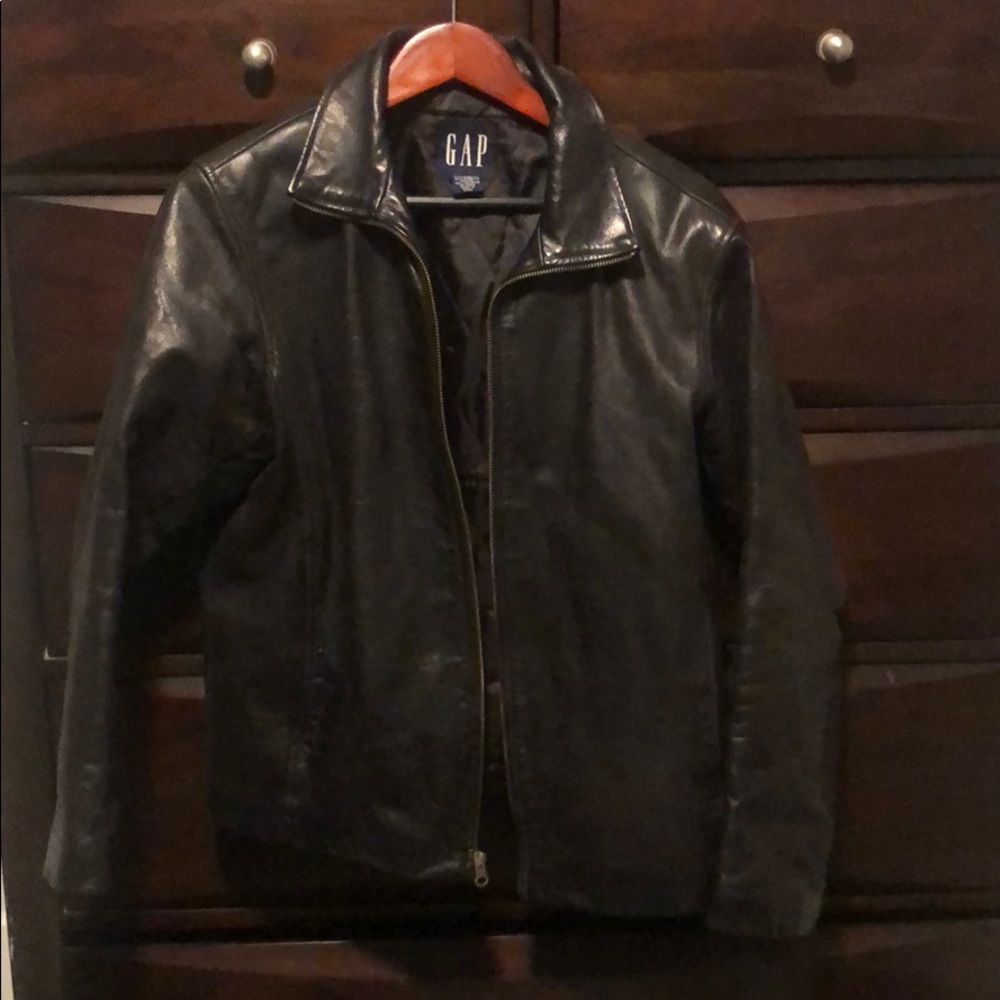 Gap Leather Jacket